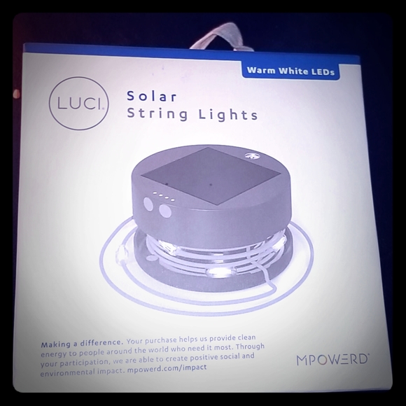 Solar string lights - Picture 1 of 3